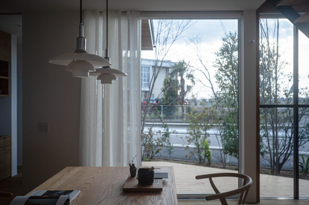 ダイニングからの風景